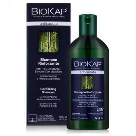 Biokap Anticaduta Szampon Wzmacniający Przeciw Wypadaniu Włosów, 200ml