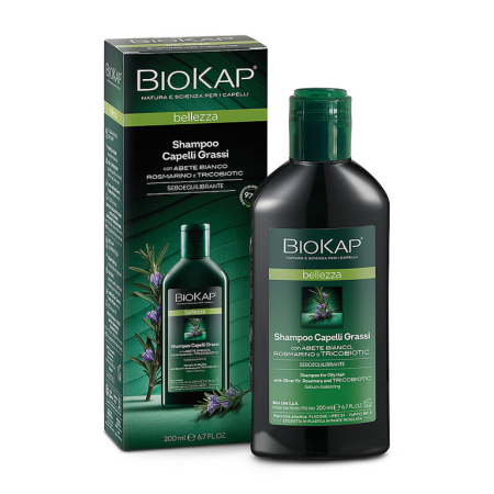 Biokap Bellezza Szampon Do Włosów Przetłuszczających Się, 200ml