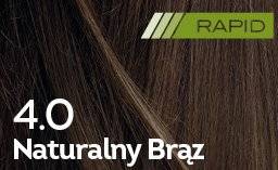 Farba do włosów Naturalny Brąz Rapid
