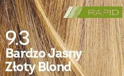 Farba do włosów Bardzo Jasny Złoty Blond Rapid