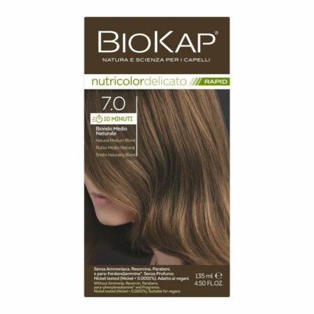 Farba Biokap Delicato Rapid, 7.0 Średni Naturalny Blond