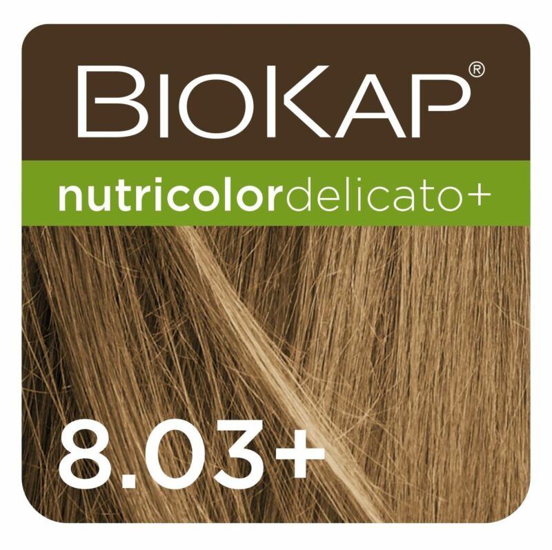 Farba Biokap Delicato +, 8.03 Jasny Naturalny Blond (data 30.09.23,  wycofanie serii)
