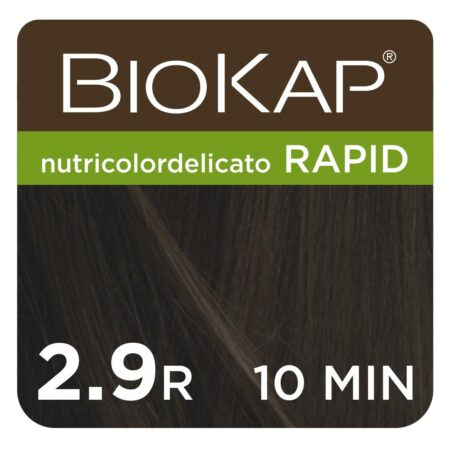 Farba Biokap Delicato Rapid, 2.9 Ciemny Czekoladowy Kasztan