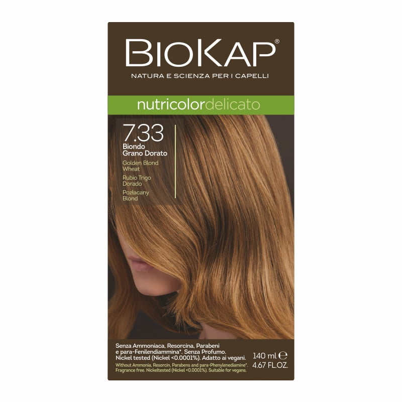 Farba Biokap Delicato, 7.33 Pozłacany Blond