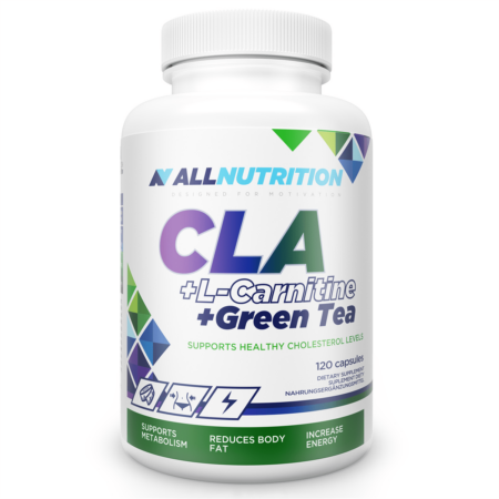 Allnutrition CLA + L-carnitine + Green Tea, 120 kap