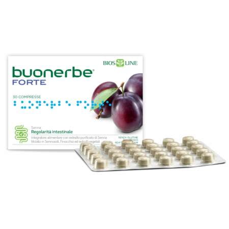 Buonerbe Forte wsparcie dla jelit, 30 tabletek