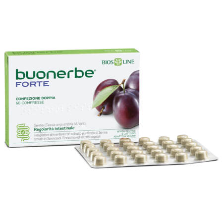 Buonerbe Forte wsparcie dla jelit, 60 tabletek
