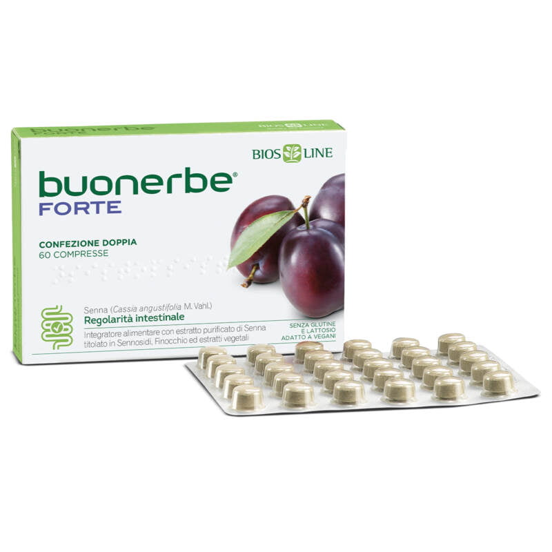 Buonerbe Forte wsparcie dla jelit, 60 tabletek