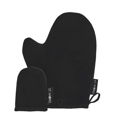 ST MORIZ Double Side Tanning Mitt Body&Face - Zestaw Rękawic